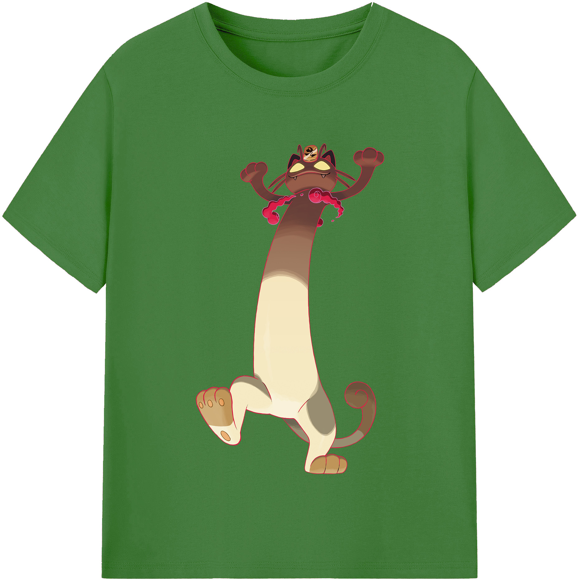 （画像用） ポケットモンスター Pokémon レディースカジュアルプリントTシャツ（綿100％）